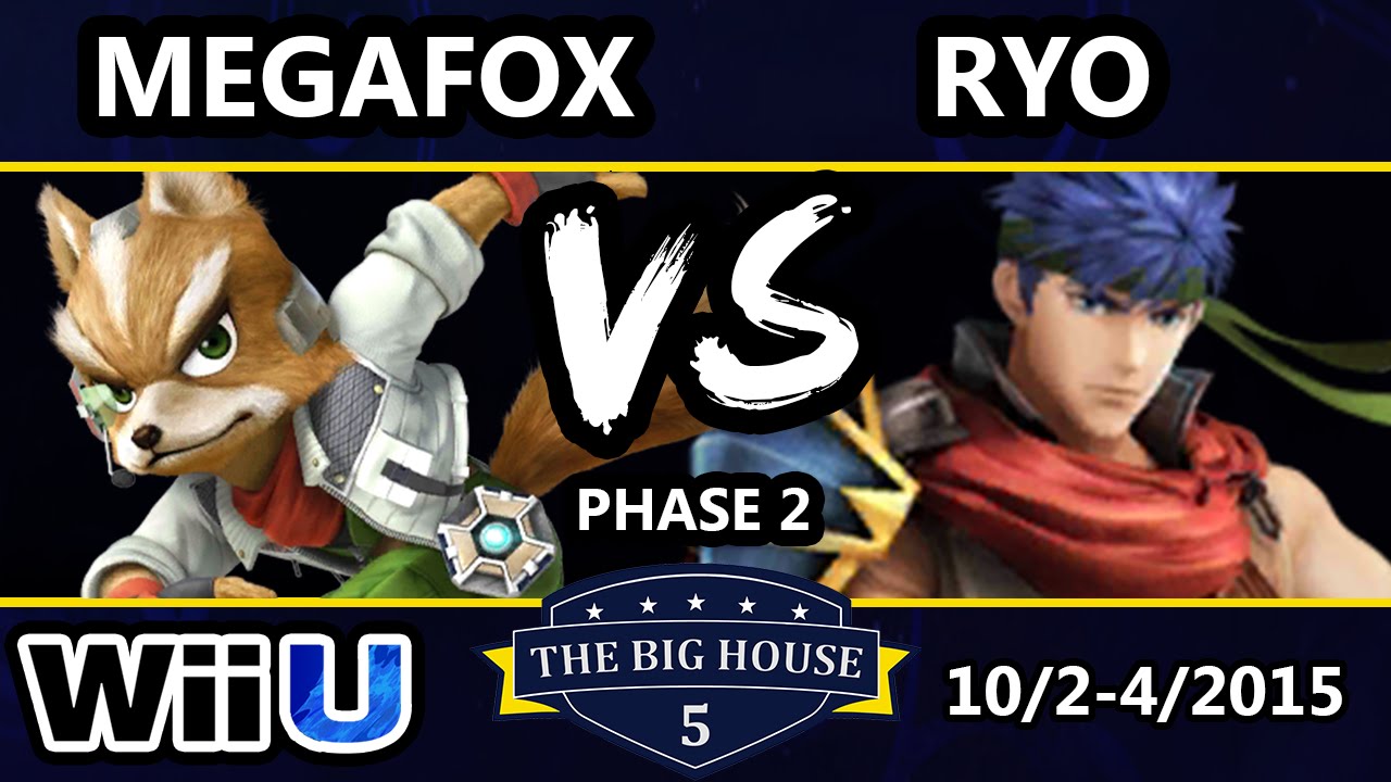 The Big House 5 - Megafox (Fox) Vs. Ryo (Ike) - Pools Round 2 - Smash Wii U