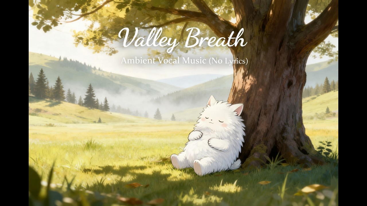 Valley Breath | Healing Ambient Music with Soft Humming & Calm Nature Atmosphere