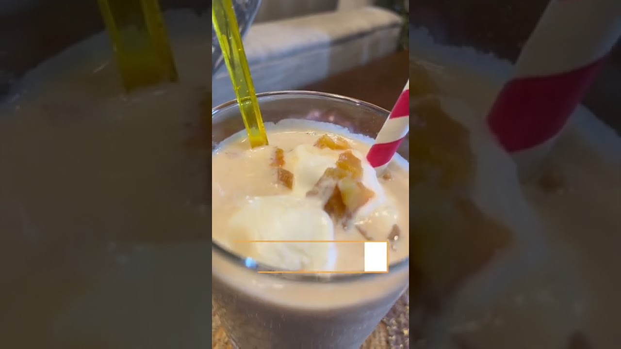 Chiku and vanilla ice cream shake#easyrecipe #shake #shake
