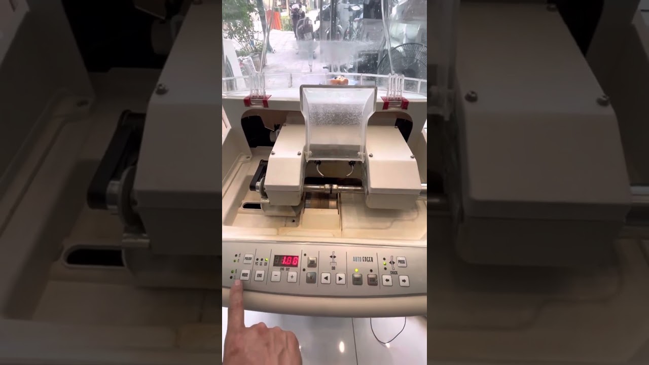 Căn chỉnh cân bằng máy mài mắt kính