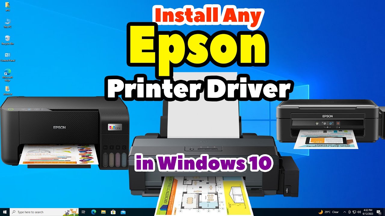 Как загрузить и установить любой драйвер принтера Epson на ПК или ноутбук с Windows 10 — 2025