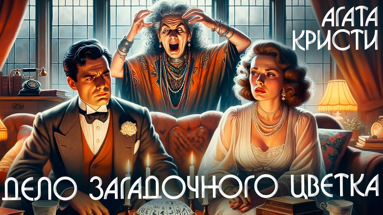 ДЕЛО ЗАГАДОЧНОГО ЦВЕТКА - Агата Кристи (Детектив) | Аудиокнига (Рассказ)