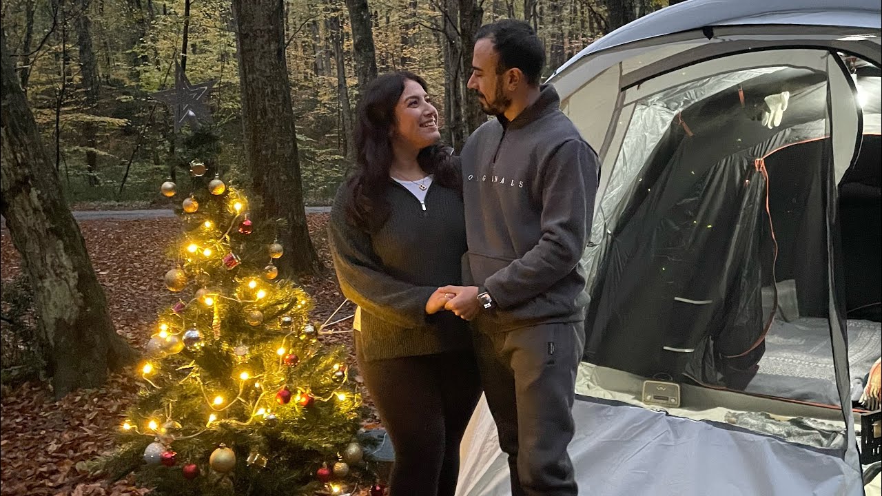AYVAT BENDİ TABİAT PARKINDA SOBALI KAMP YAPTIK