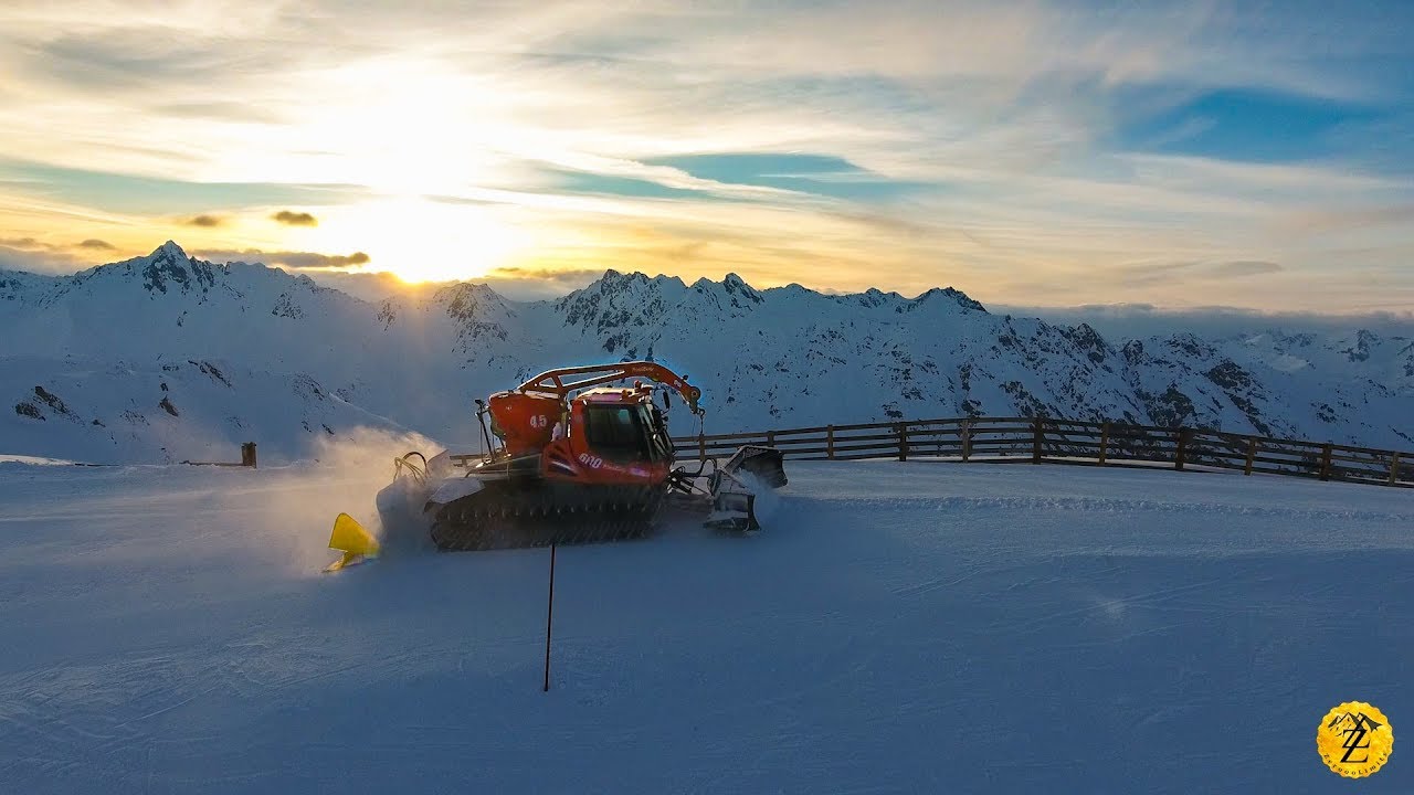 1. PistenBully 600 / Winter Wonderland / Samnaun & Ischgl / Drone DJI / Footage