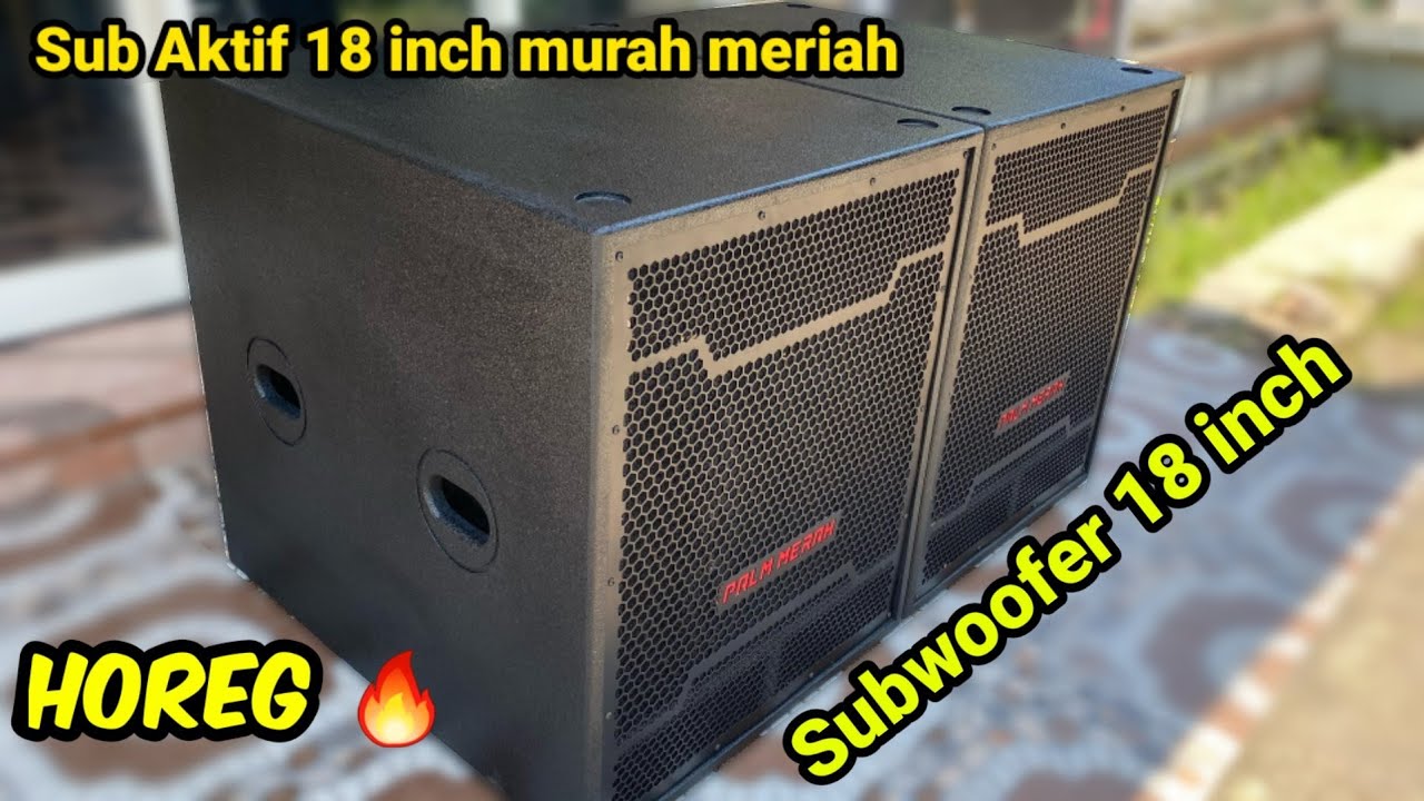Subwoofer Aktif 18 inch || Horeg & Murah ✅