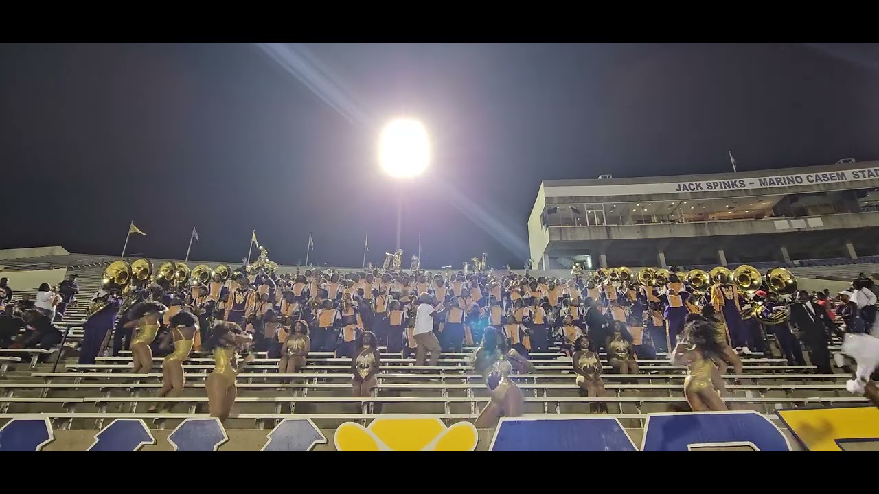 (5th Quarter Rd5) 🎶  Alcorn State S-O-D Marching Band vs.Grambling University 2025
