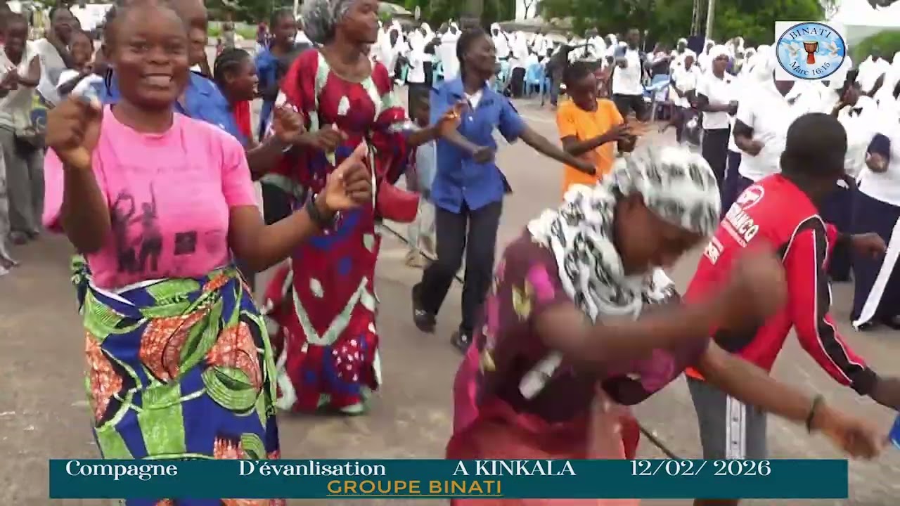 Première journée de la campagne de kingala avec le groupe BINATI 
