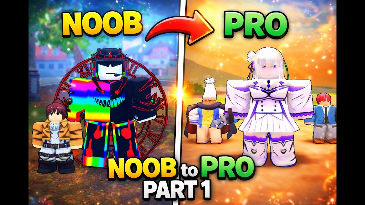 Roblox Anime Ghosts: Noob to Pro Part 1