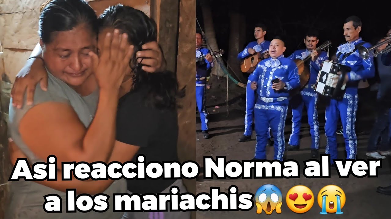 Norma Empezó a Llorar😭😭 al ver que le llegamos con MARIACHIS🎸 a Su SERENATA no lo podía Creer😱😭