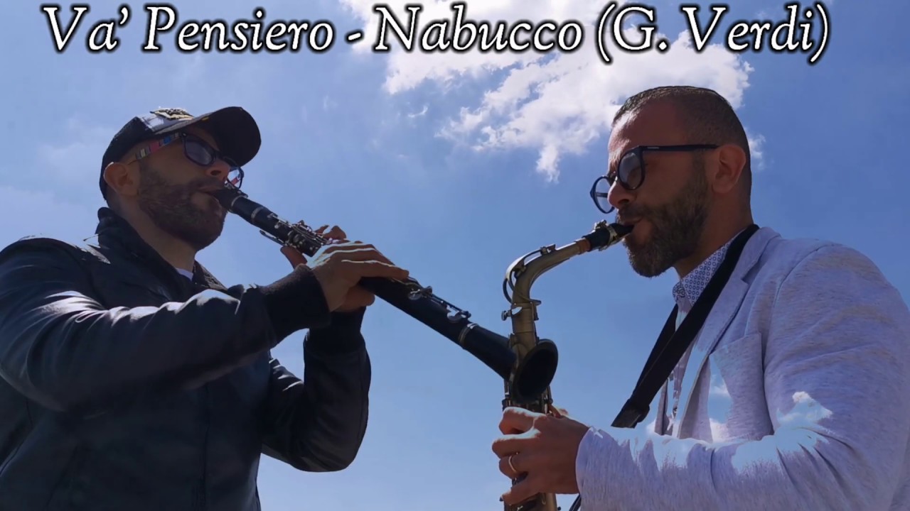 Va' Pensiero - Nabucco (G. Verdi) -  Alto Sax Cover & Clarinet