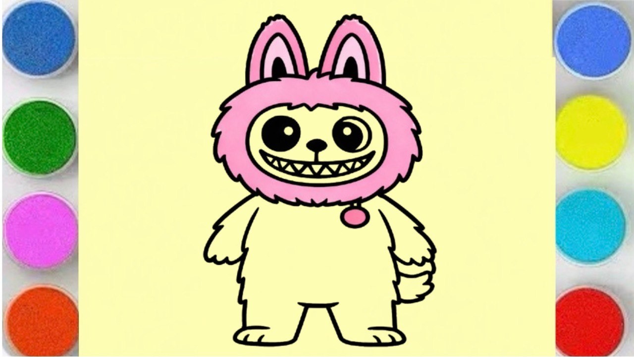 Sand Painting Coloring Fun | Princess, Bear Family, Monster for Kids and Toddlers