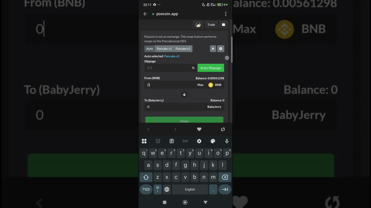 HOW TO BUY TOKEN ON POOCOIN