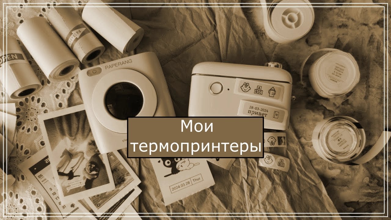 Мои термопринтеры