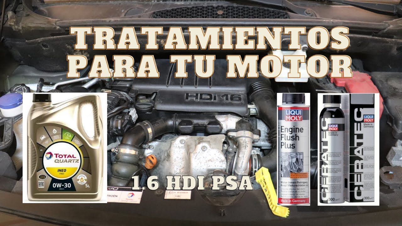 Cambiar aceite y filtros de Citroën 1.6 HDI MOTOR PSA