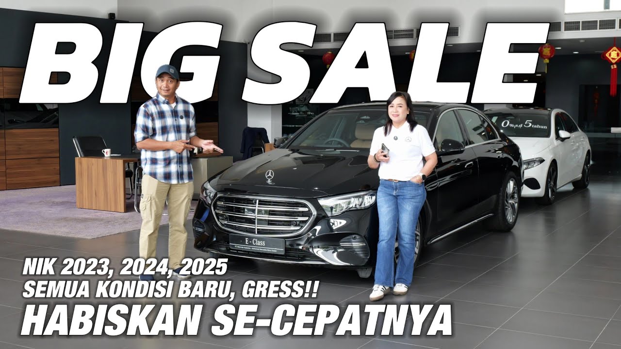 Jangan Bayar Mahal, Mercy Lagi Clearance Sale, Potong Ratusan Juta