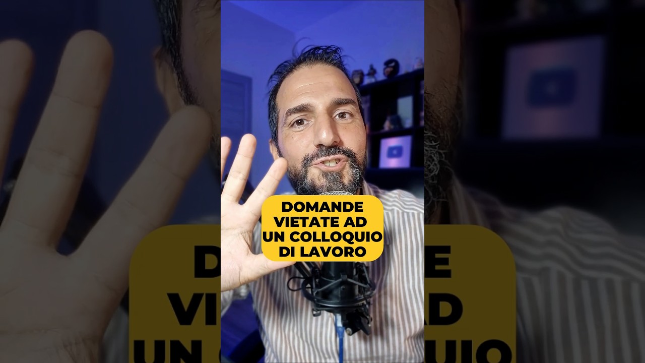 Le domande che non ti possono fare ad un colloquio di lavoro...