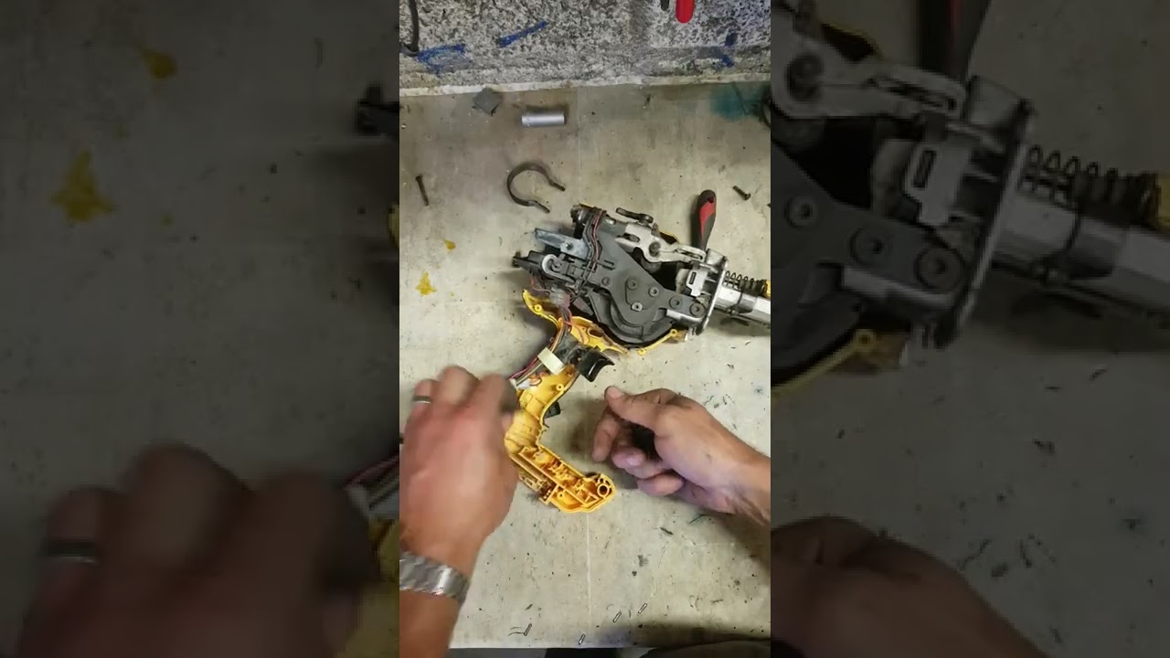 Dewalt DCN692 nail gun repair.