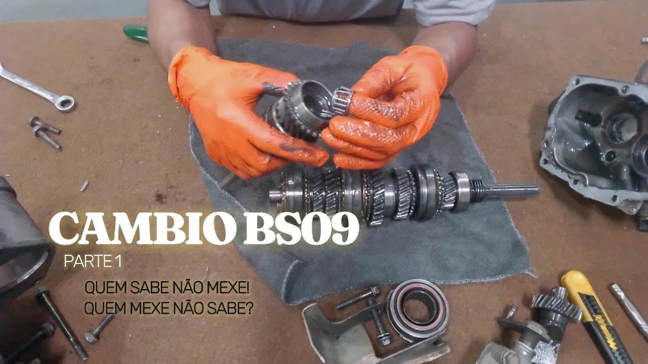Cambio BS09: Desmontagem e análise - Parte 1 #cambio #keitora #mechanic #towner #effa