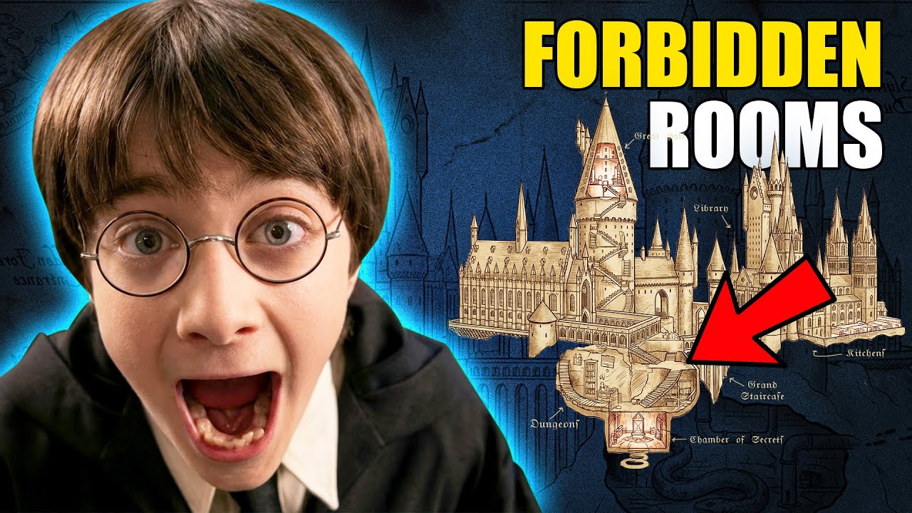 All 18 SECRET Places in Hogwarts EXPLAINED in Detail