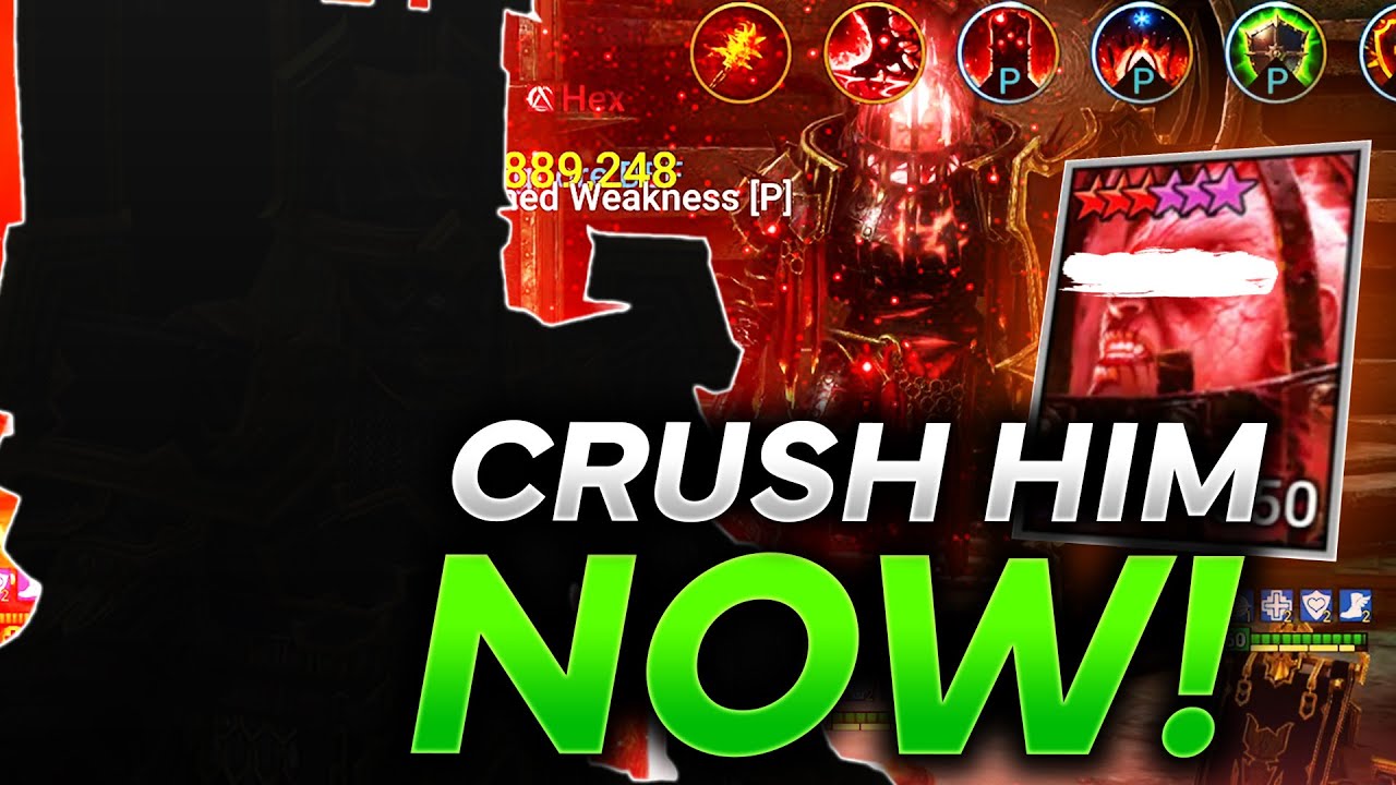 SECRET LEGGO?! THIS Champ SMASHES Fire Knight 10 HARD! | Raid Shadow Legends