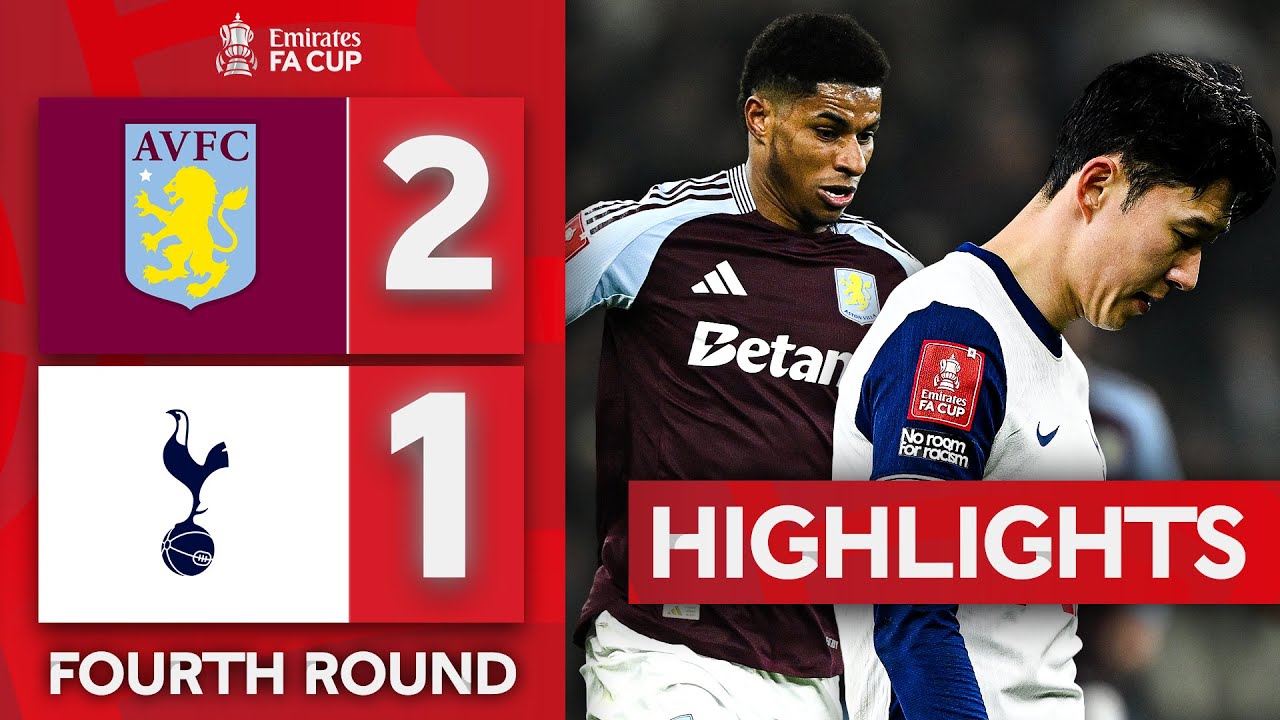 Ramsey & Rogers Shine For Villa!  | Aston Villa 2-1 Tottenham Hotspur | Emirates FA Cup 2024-25