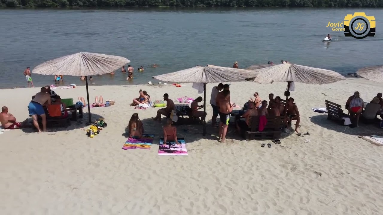 Plaža na Dunavu, Jama - Dalj / Beach on Danube, Jama Dalj / Slavonia - Croatia - Balkan