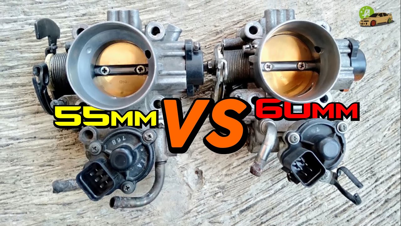 Perbedaan Throttle Body Mitsubishi Lancer Evo 456 dengan Throttle Body CK4