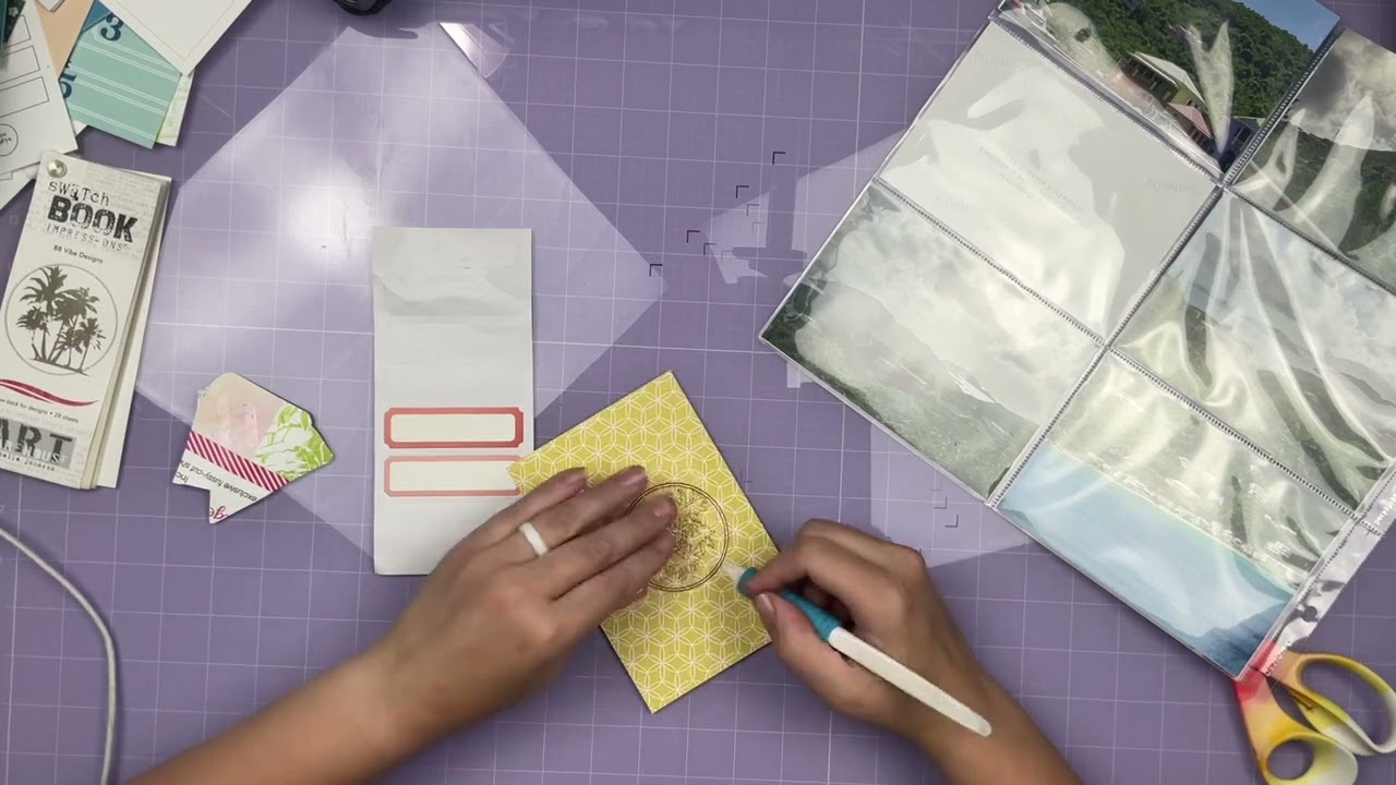 Scrapbook Process: Easy Pocket Page