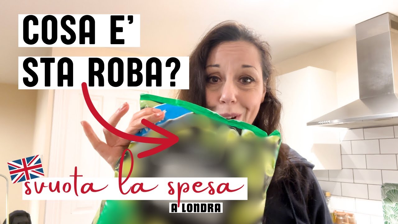 🇬🇧SVUOTA LA SPESA LONDRA TUTTI SURGELATI / QUANTO HO SPESO? COSTI della VITA in UK / VLOG