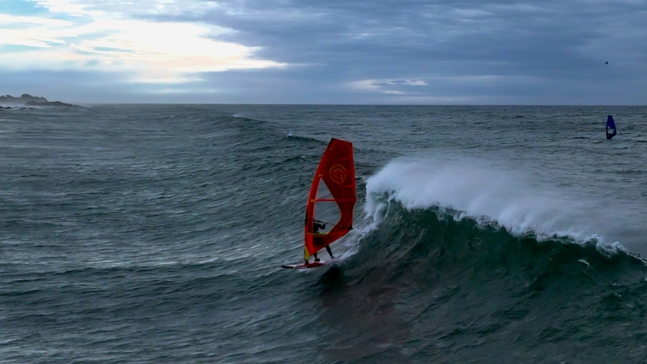 Christmas Windsurfing - Santa Claus Delivered the Goods