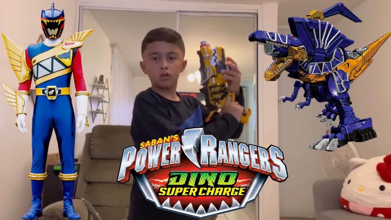 Power Rangers Dino Super Charge Dark Ranger Morph!