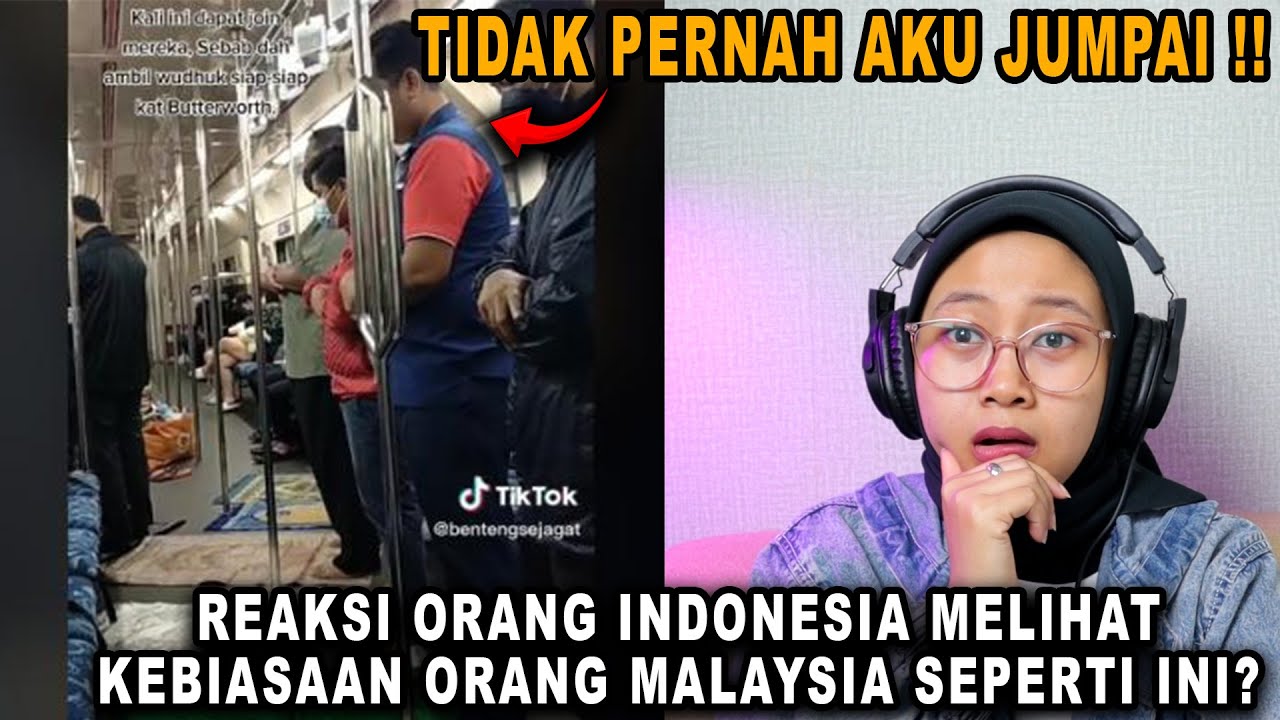 SHOCK❗REAKSI ORANG INDONESIA LIHAT KEBIASAAN ORANG MALAYSIA SEPERTI INI❓TIDAK PERNAH AKU JUMPAI❗