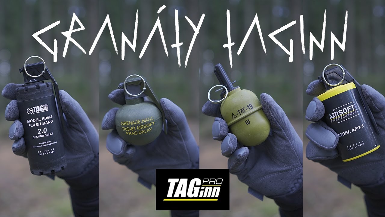 Gran&aacute;ty Taginn | To nejrealističtěj&scaron;&iacute; pro Airsoft