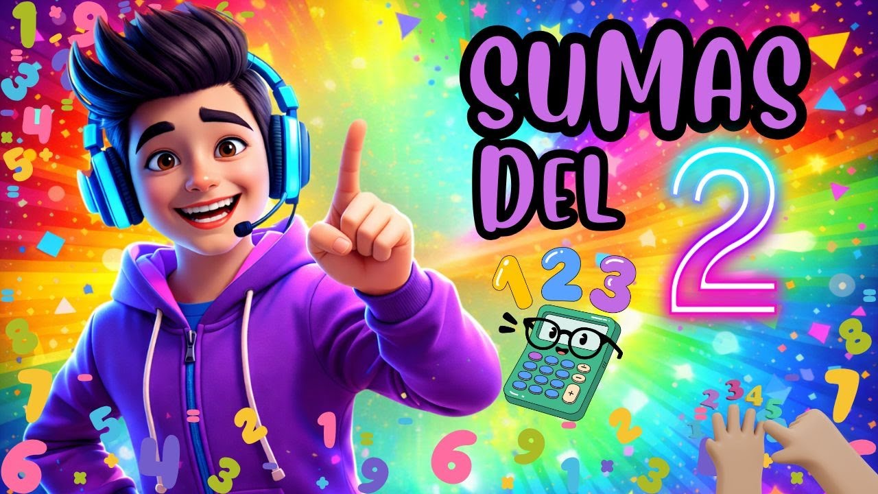 Aprender a Sumar con Carlos | Canción Infantil Educativa | Las Sumas del 2