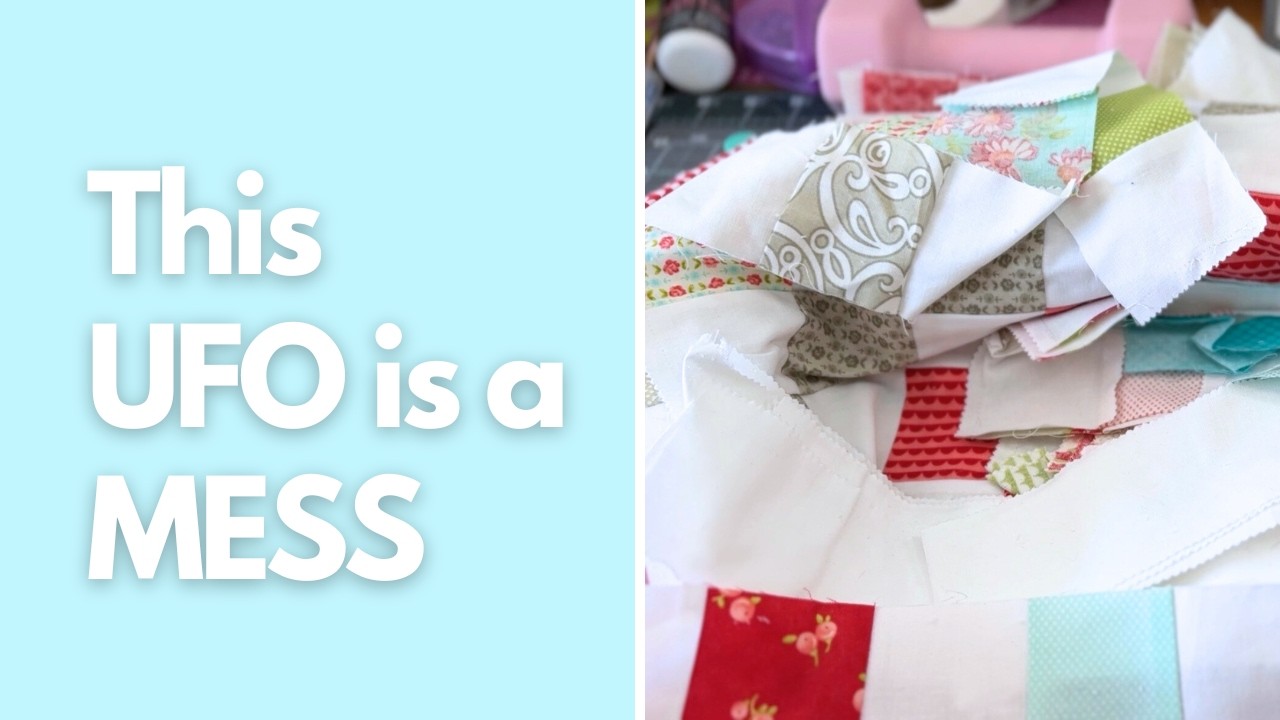 Sewing Through the Storm | UFO Progress, a Featherweight Hand Crank & Finding Joy