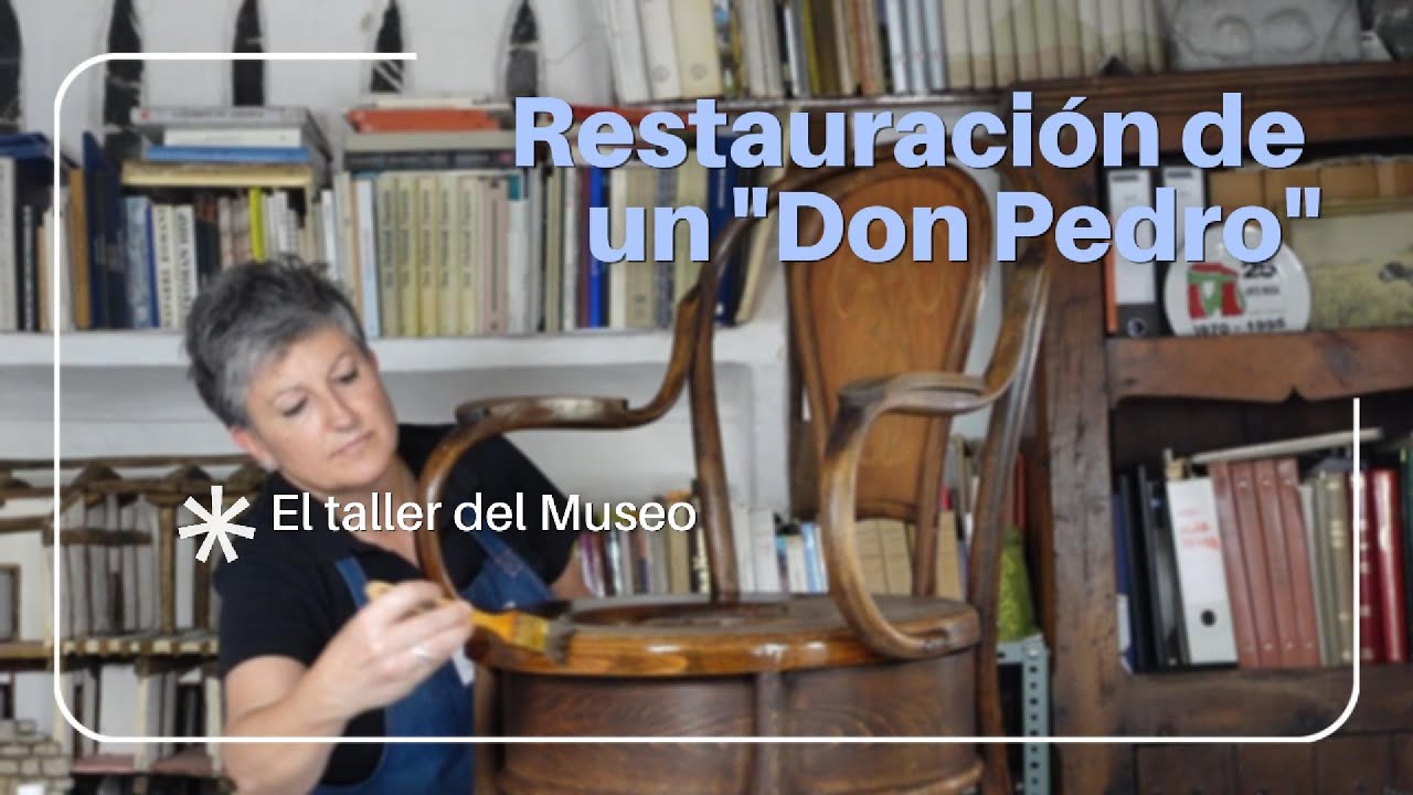 RESTAURACIÓN: DONPEDRO. EL TALLER DEL MUSEO. Conservación y restauración de un mueble estilo Thonet