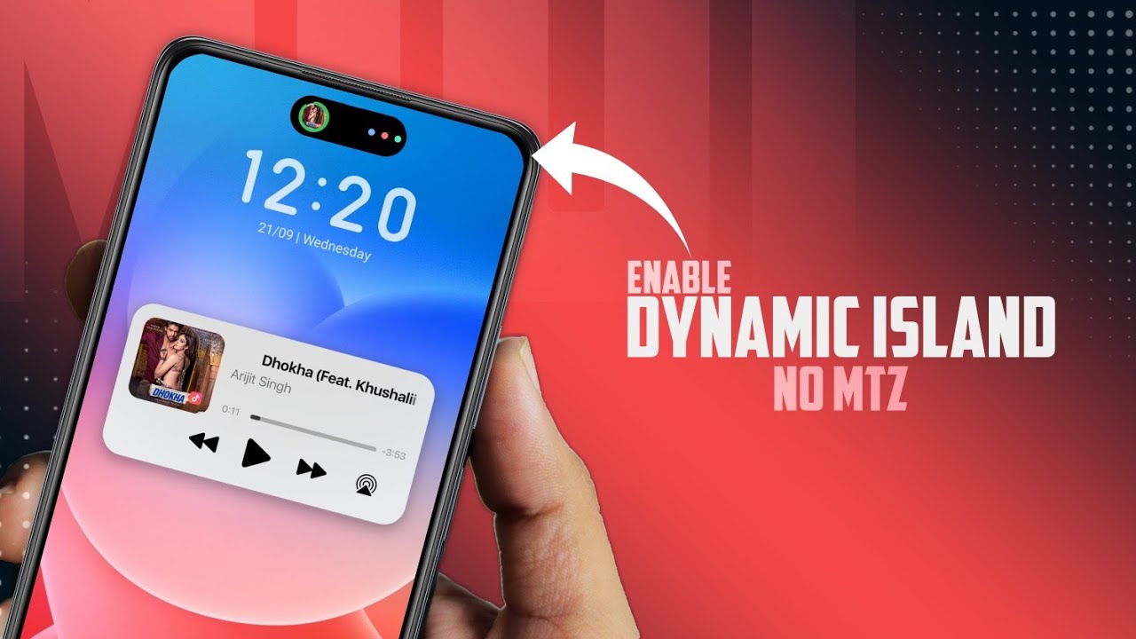 Официальная тема Dynamic Island для MIUI и HyperOS на устройствах Xiaomi