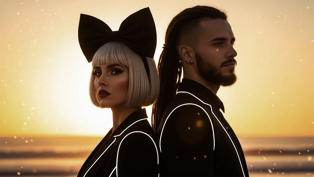 Sia ft. Damian Marley – When Tomorrow Calls Our Name | AI Music Video (Cinematic Pop Reggae)
