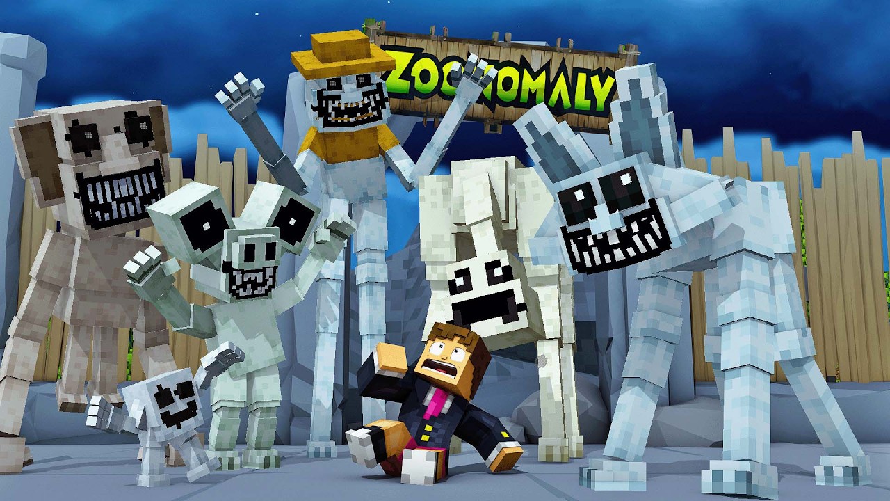 TODAS AS CRIATURAS DE ZOONOMALY NO MINECRAFT !!