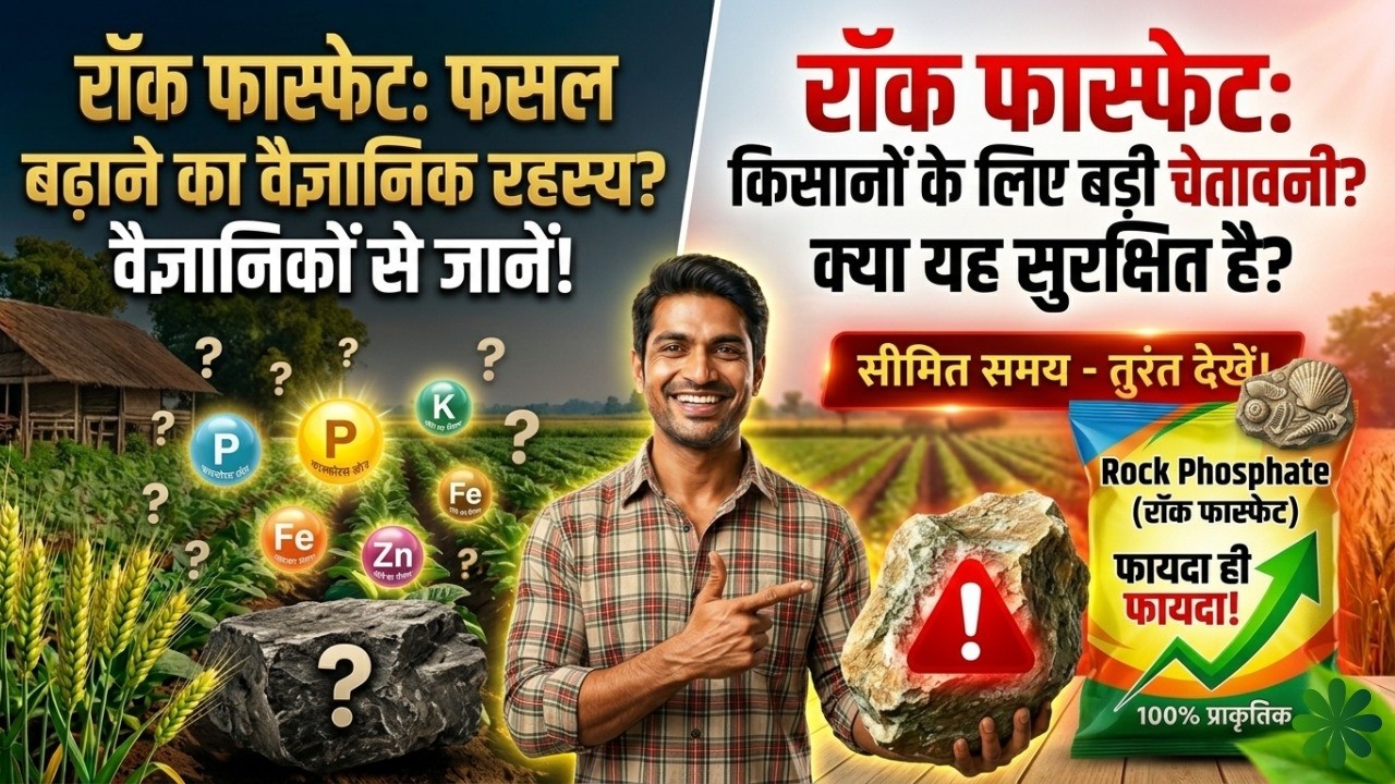 Rock Phosphate! A Magical Mineral for Plants || Complete Detail from History to Modern Fertilizer
