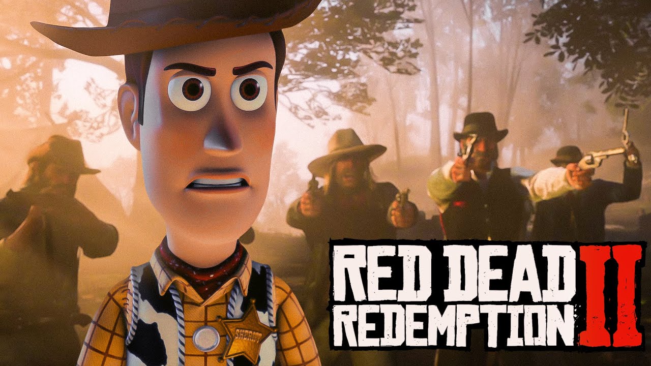 Ковбой Вуди в Red Dead Redemption 2