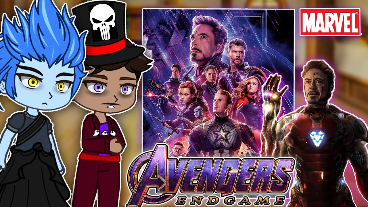 Disney Villains React To Avengers | Marvel | Gacha react
