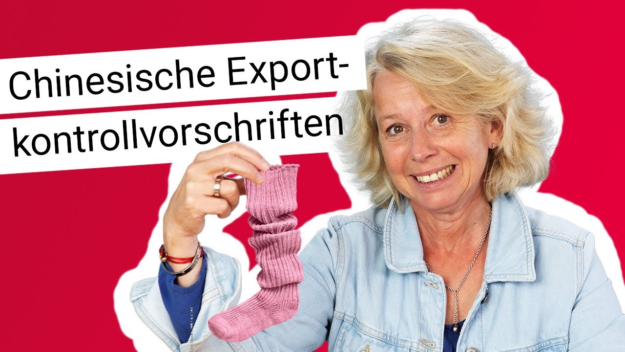 Chinesische Exportkontrollvorschriften für deutsche Unternehmen? | Q&A mit Ulrike Jasper