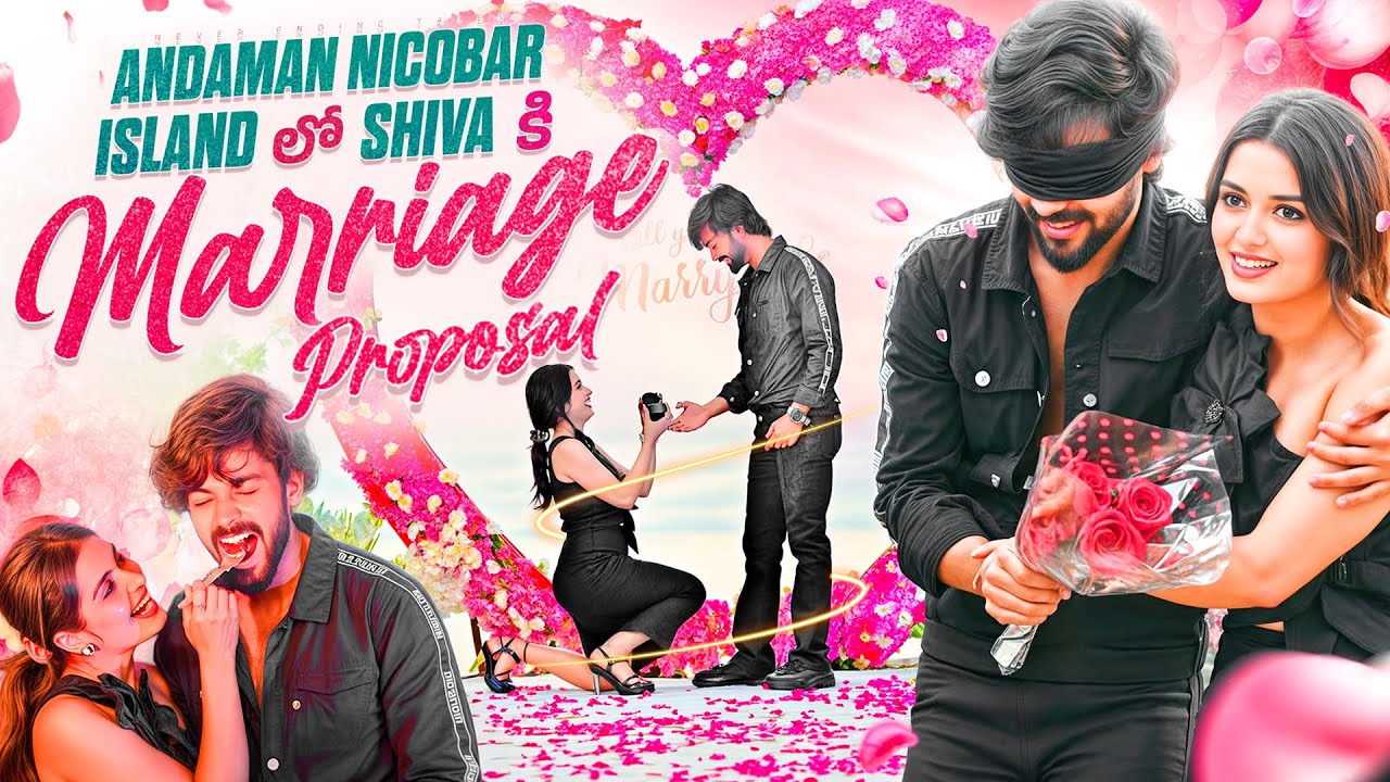 Priyanka's Marriage PROPOSAL ❤️ to Shivakumar in Andaman Islands 💍🏖️ || Never Ending Tales ||