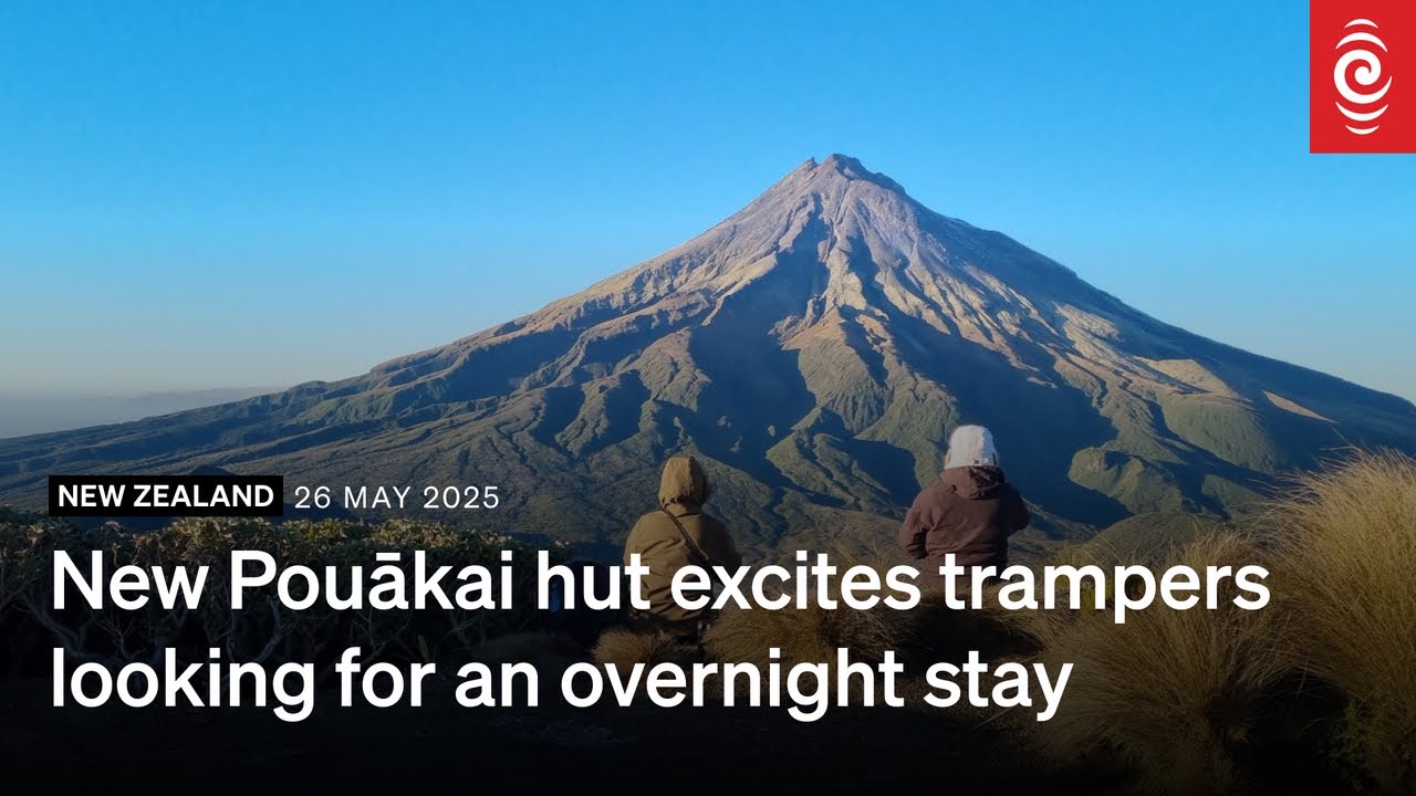 High-spec Pouakai Hut replacement built to withstand 300km/h winds | RNZ