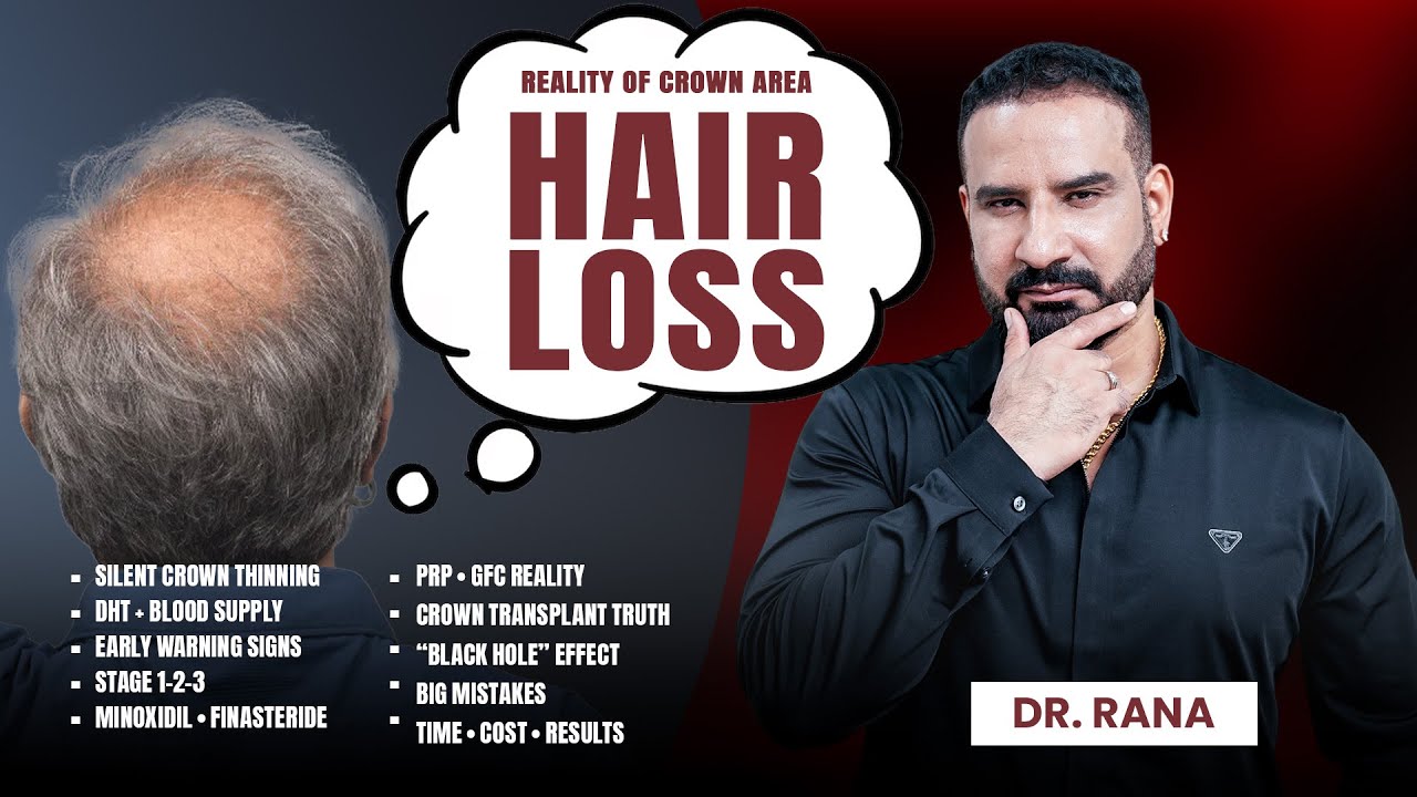 REALITY OF CROWN AREA HAIR LOSS | Male Pattern Baldness Can Be Reversed?