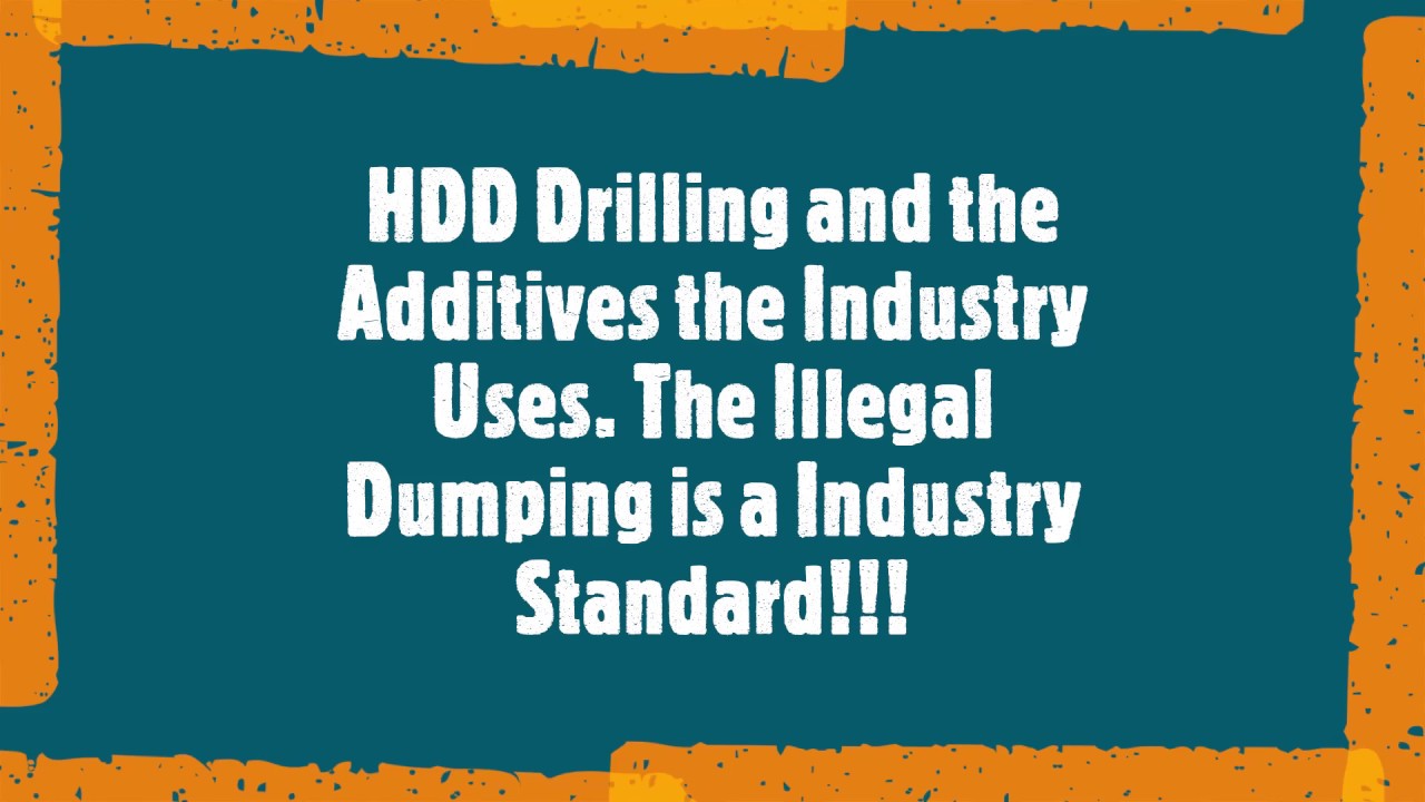 HDD Drilling Additives & MSDS