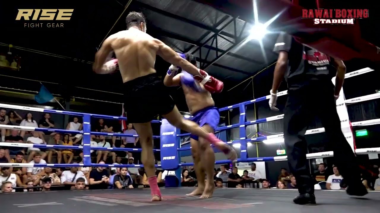 Serbia vs Thailand 🇹🇭 - Intense Muay Thai Fight Ends with a Powerful Knockout!