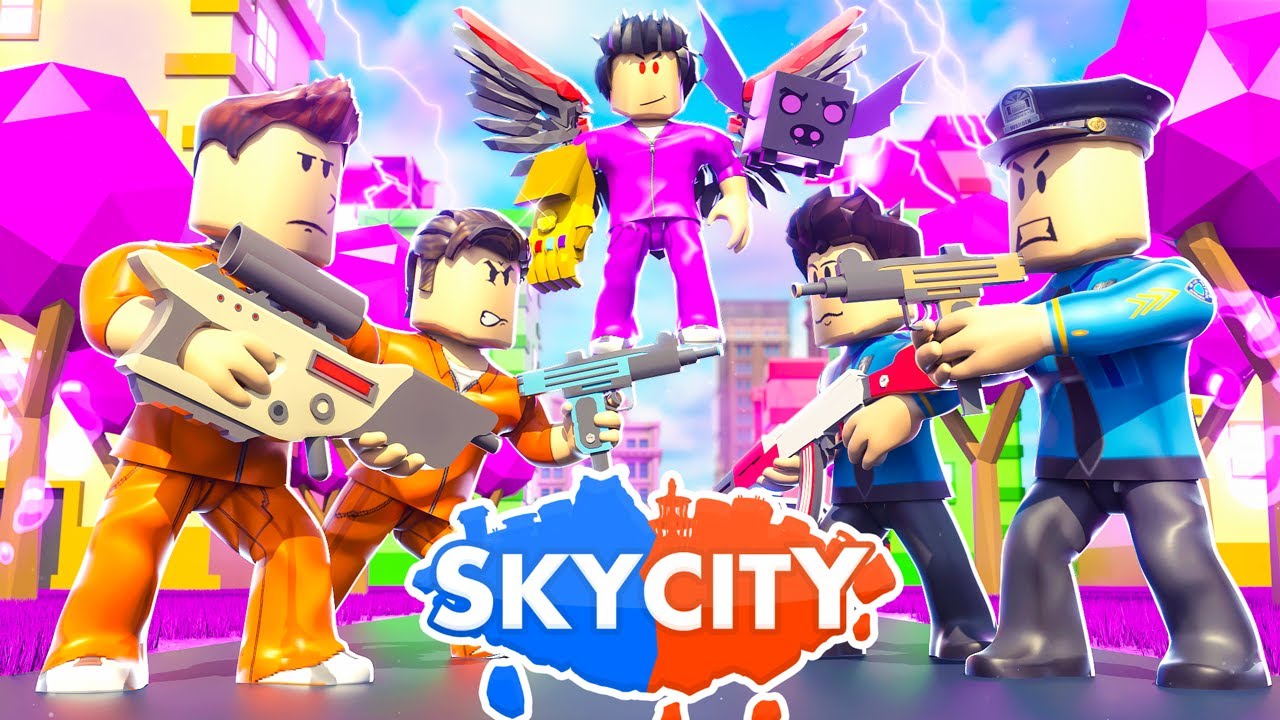 Sky City Roblox - Релиз Моей Игры! 💎