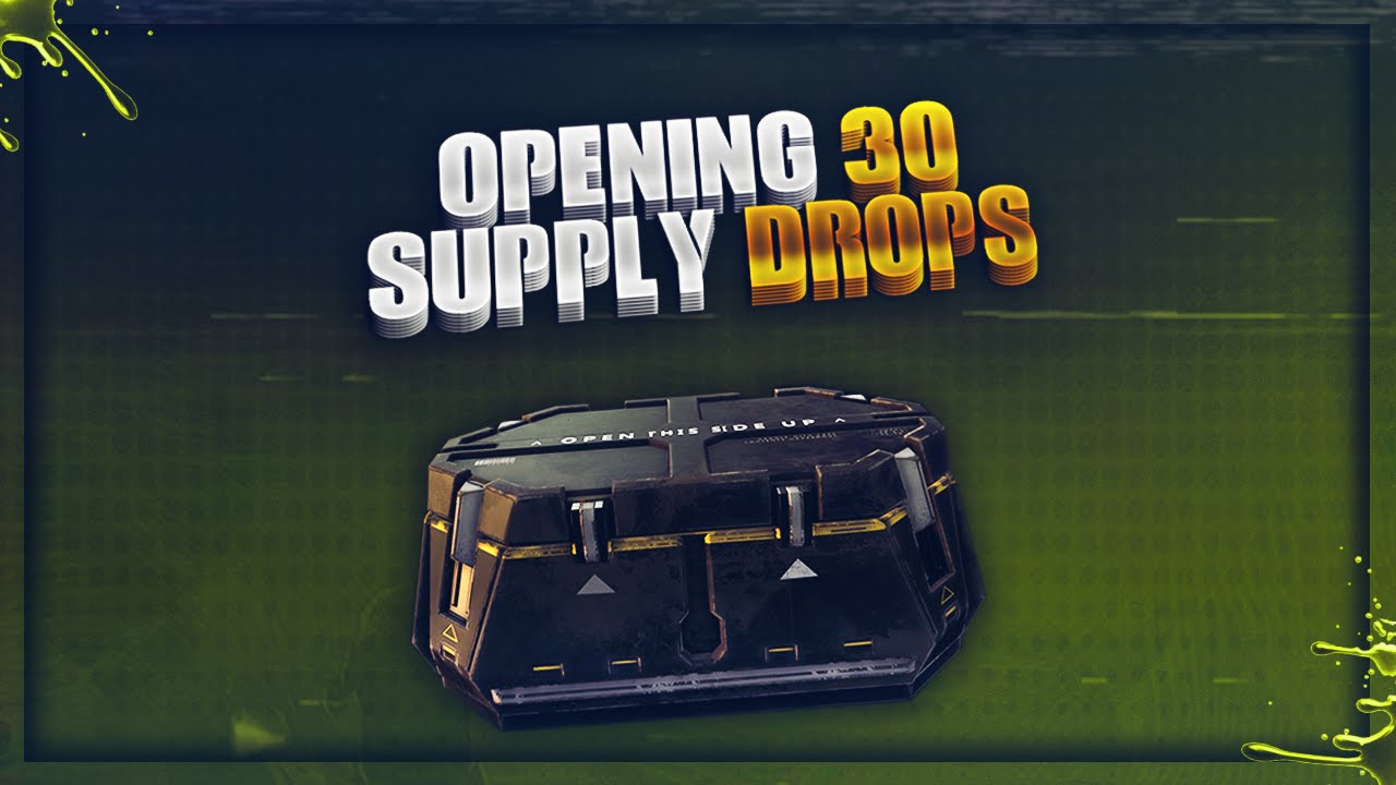 OPENING 30 SUPPLY DROPS! (AW)